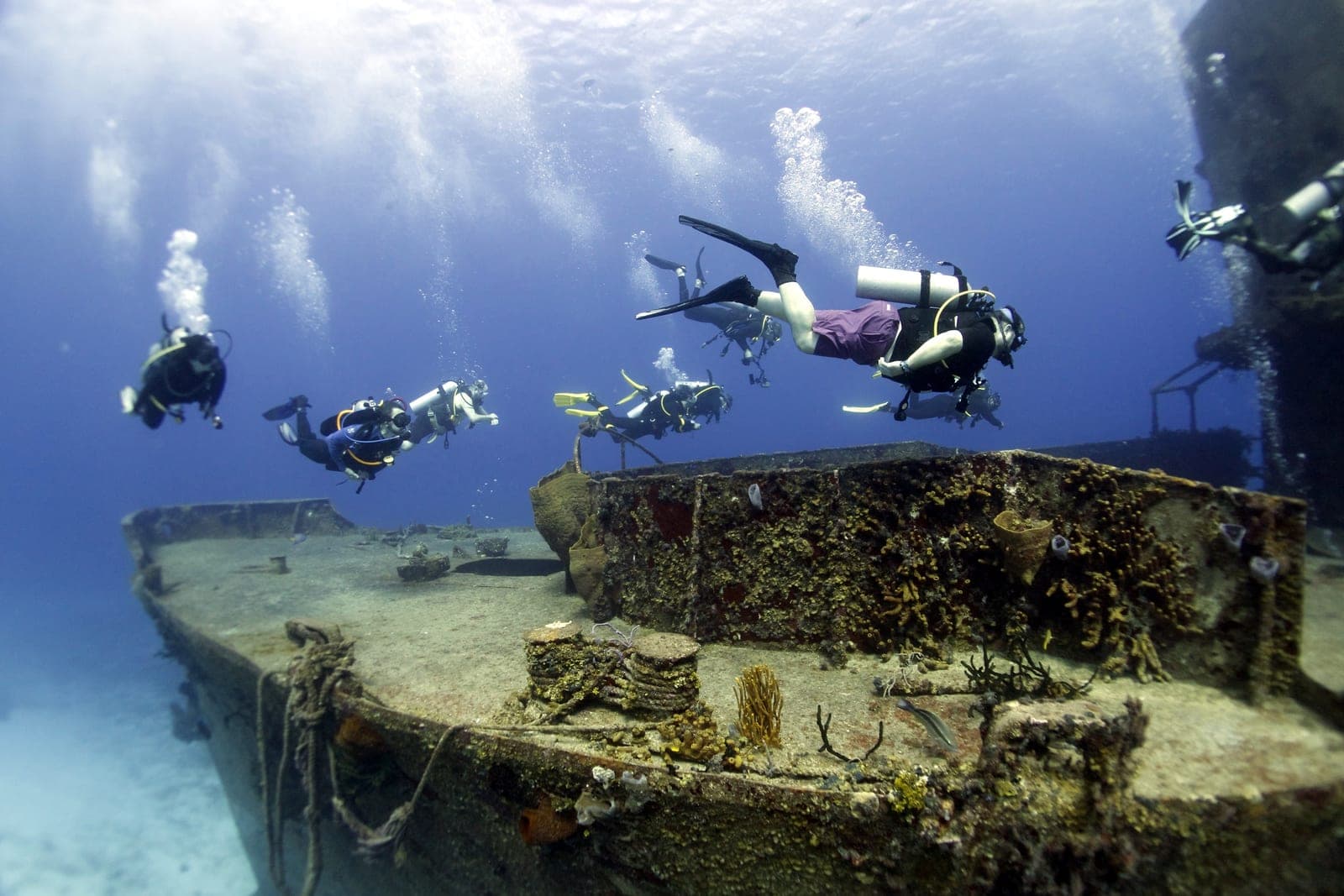 Paquete de 10 tanques de buceo